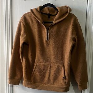 Boys Tan Fleece Sweater